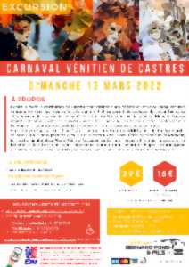 photo EXCURSION - CARNAVAL VENITIEN DE CASTRES - AUTOCARS PONS