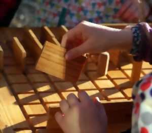 photo Jeux géants en bois avec Ludopia