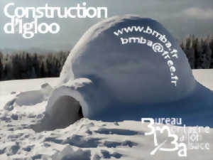 photo Construction d'igloos