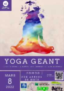 photo SPORT - YOGA GÉANT POUR L'ÉGALITÉ HOMME FEMME