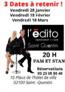 photo Pam et Stan à l'Édito