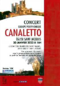 photo ANNULE - CONCERT GROUPE POLYPHONIQUE CANALETTO