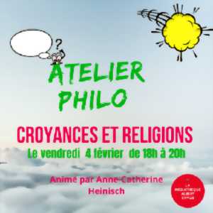 photo Atelier Philo - Des religions et des croyances