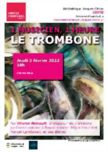 photo Un musicien, Une heure : le trombone