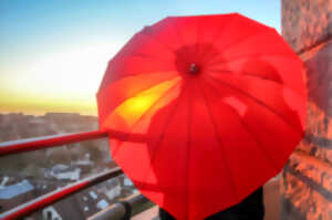 photo Saint Valentin - Coucher de soleil au sommet du Phare de la Canche