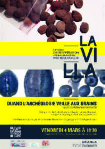 photo Visio conférence: Quand l'archéologie veille aux grains