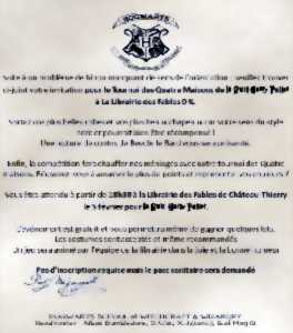 photo Nuit Harry Potter à la Librairie des Fables
