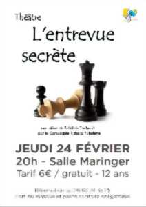 photo THÉÂTRE - L'ENTREVUE SECRÈTE