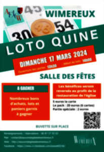 photo AEICW : LOTO QUINE