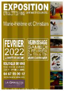 photo EXPOSITION ETIQUETTES DE VINS