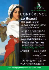 CONFERENCE LA BEAUTE EN PARTAGE, 15 ANS D'ACQUISITIONS AU MUSEE FABRE