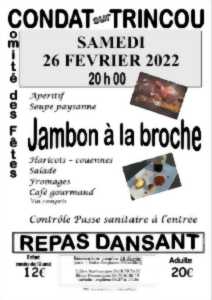 photo Jambon à la broche et repas dansant