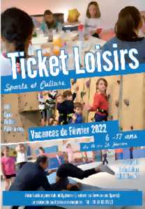 photo Ticket Loisirs Vacances de Février 2022