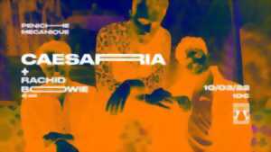 photo CAESARIA (live) + Dj set Rachid Bowie