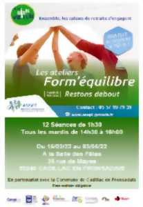 photo Les ateliers seniors Form'équilibre