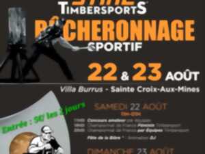 photo Championnat de France de bûcheronnage sportif