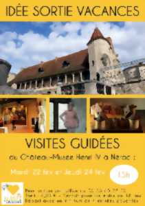 Visite guidée du Château-Musée Henri IV pour les Vacances de février