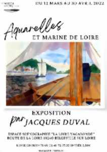 photo Exposition “Aquarelles et Marine de Loire” par Jacques Duval