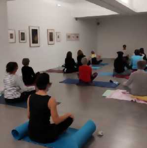 photo Art et yoga au musée Denys Puech