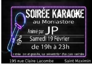 Soirée karaoké au Moniastore