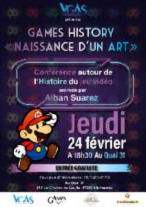 photo Games History « Naissance d'un art » par VGAS