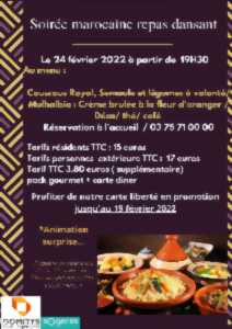 photo Soirée marocaine et repas dansant