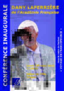 photo Voyage en Francophonie « Parcours africain - Escale 2022 : Le Rwanda » - Conférence inaugurale