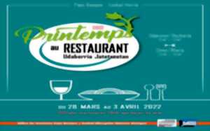 photo Printemps au restaurant