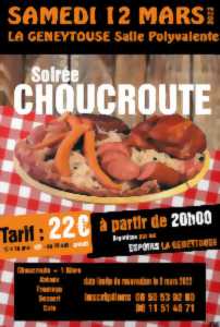 photo Soirée choucroute - Espoirs de la Geneytouse