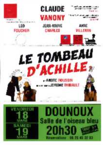 photo SPECTACLE THEATRE LE TOMBEAU D'ACHILLE