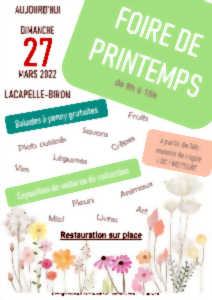 photo Foire de printemps