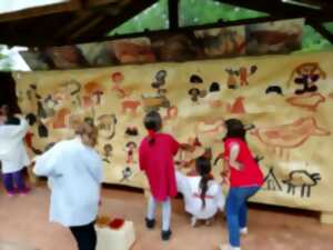 photo Tir au propulseur et ateliers peintures préhistoriques