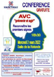 photo Conférence : AVC  « Prévenir et agir » - Reconnaître les premiers signes