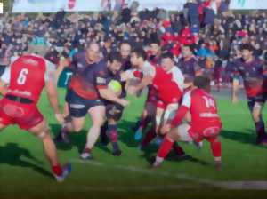 photo Match de rugby UST / Mauléon