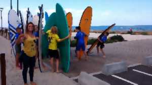 Activité enfants et ados : Initiation au surf  La Garluche