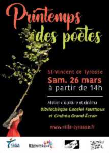 photo Printemps des Poètes - Atelier d'écriture