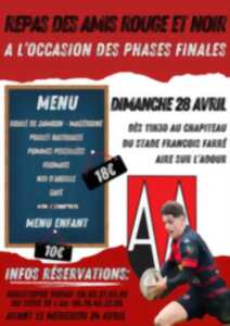 Repas du Rugby