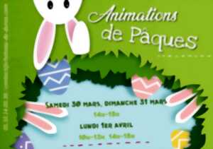 Animations de Pâques : Chasse aux oeufs, maquillage et jeux en bois au château de Duras