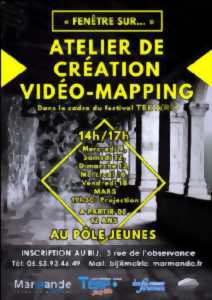 photo Festival Tek A(rt) Ticket - Atelier de création de vidéo-mapping