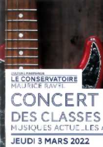 photo Concert des classes CHAM, Musiques Actuelles Amplifiées