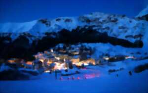 photo Descente aux flambeaux des enfants