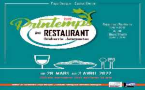 photo Printemps au restaurant