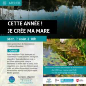 NATURE : Cette année je créé ma mare