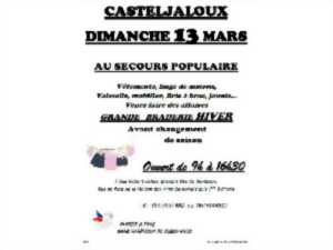 photo Grande braderie du Secours Populaire