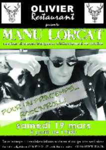Concert de Manu Lorcat
