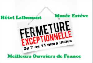 photo Fermeture Exceptionnelle