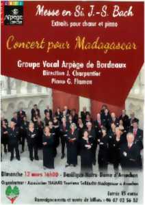 photo Concert caritatif pour Madagascar
