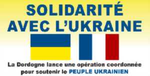 photo Solidarité avec l'Ukraine - Collecte de dons