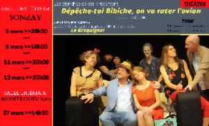 photo Pièce de théâtre : Dépêche-toi Bibiche, on va rater l'avion!