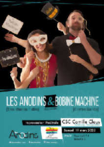 photo Les Anodins et Bobine Machine